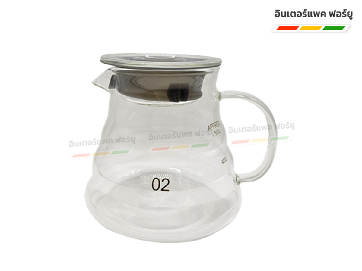 โถแก้วรองกาแฟดริป