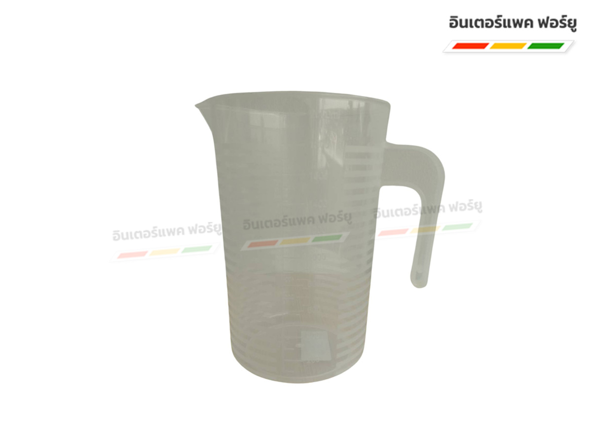 เหยือกพลาสติก 1000,2000,5000 ml. หูจับมีลาย